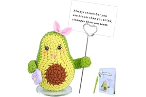 Fedmut Crochet Kit for Beginners Crochet Starter Kit with Video Tutorials-Emotional Support Beginners Kniting Kit with Craft Crochet Supplies