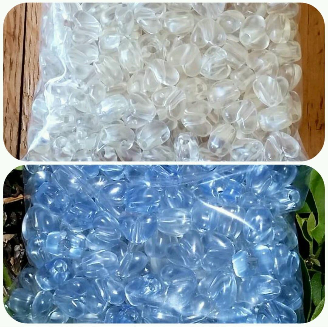 The Original Solaractive UV Color Changing Heart Beads - Blue
