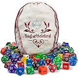 Wiz Dice Bag of Holding: 140 Polyhedral Dice in 20 Guaranteed Complete Sets