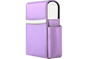 AATACAS PU Leather Sliding Cigarette Box Case with Lighter Holder and Belt Loop for Men and Women Unisex