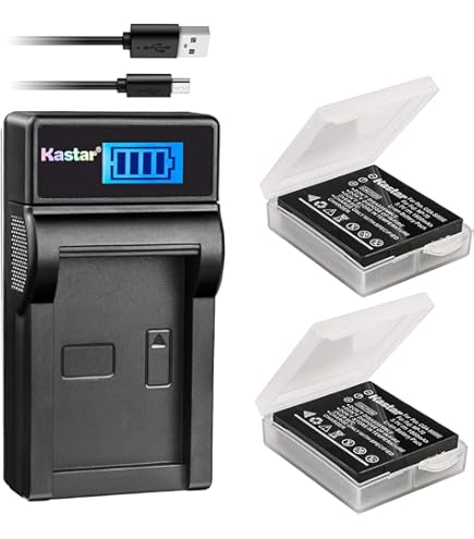 Amazon.com : Micro USB Battery Charger for Panasonic Lumix DMC-SZ3