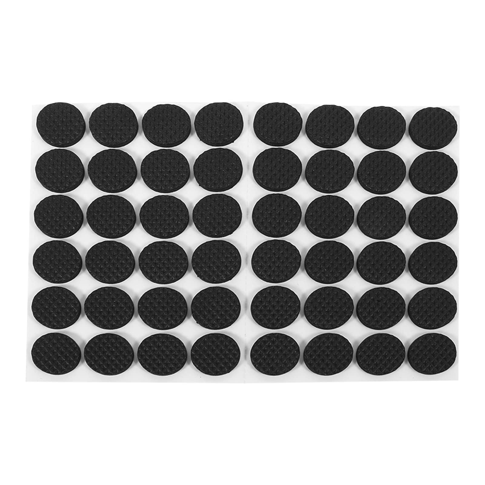 Anti Slip Furniture Pads Self Adhesive Round Non Slip Thick Rubber Feet Floor Protectors for Desk Table Chair Sofa Bed 48PCS Set