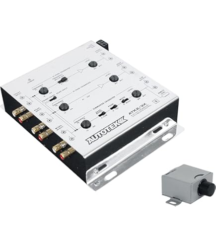 Boss Audio Systems BX35 Crossover de automóvil electrónico: 3 vías