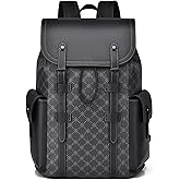 KingTo Laptop Backpack for Men Luxury Anti-Theft Travel Backpack Casual Business Waterproofing Computer Bag (A-gary)