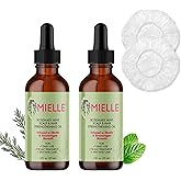 Rosemary Mint Hair Oil, Pack of 2, with Masole Shower Caps