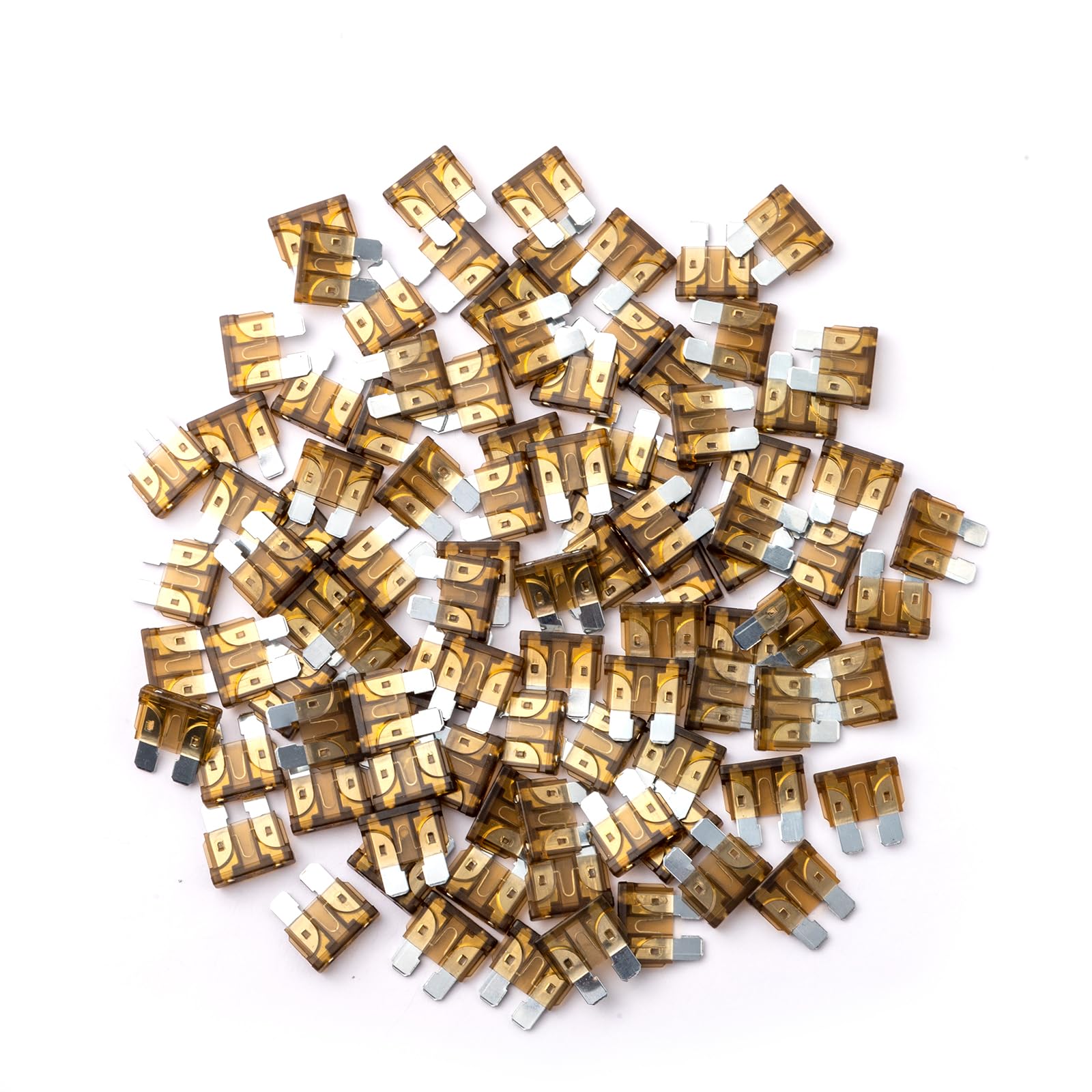 Photo 1 of 100Pcs 7.5 Amp Fuses Stanbdard Fuse, 7.5A Car Fuse Blade for Automotive, Truck, Boat, Motorcycle