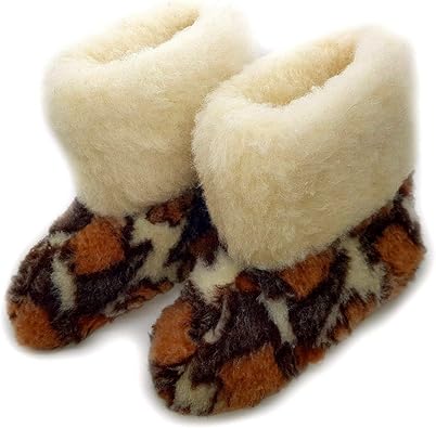 mens fur lined slipper boots
