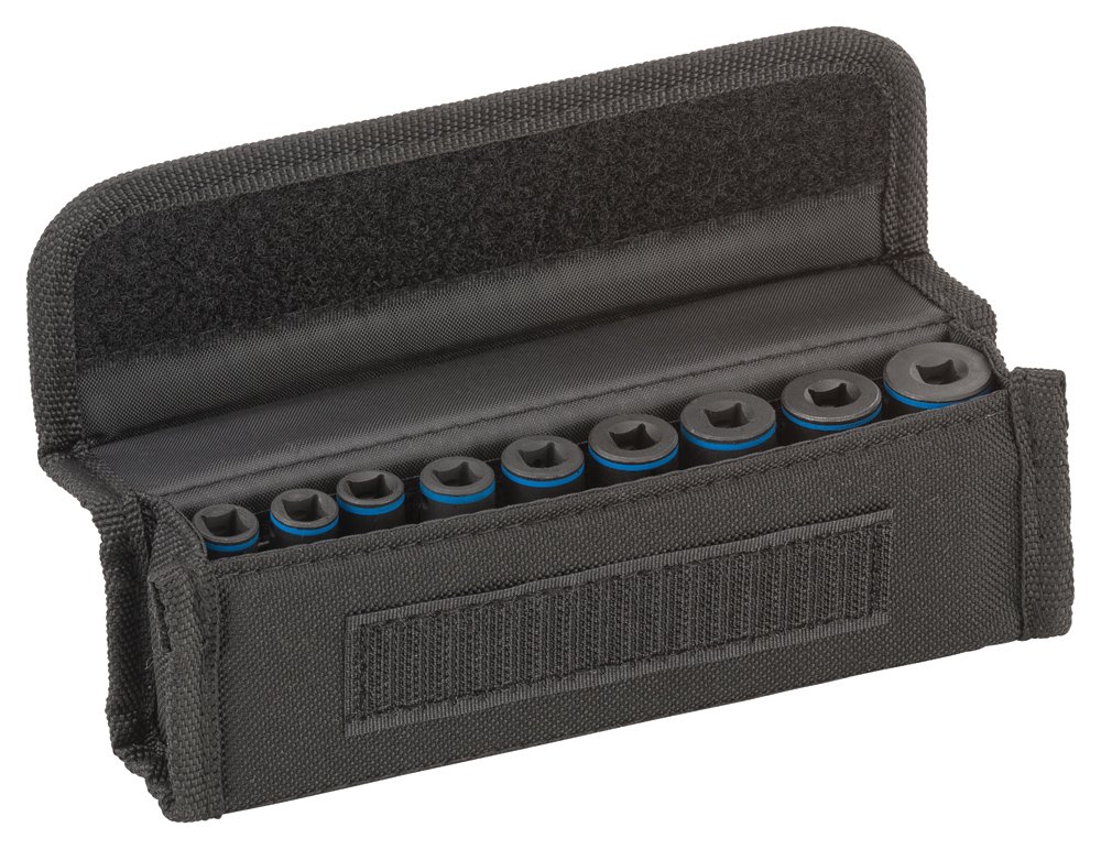 Bosch 2608551097 50 mm 1/4-Inch 6/7/8/9/10/11/12/13/14 Socket Wrench (9-Piece)