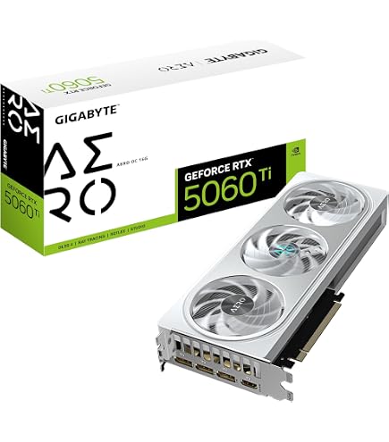 Amazon.com: Gigabyte GeForce RTX 4060 Ti AERO OC 16G Graphics Card