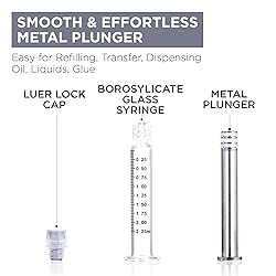 Bitomic 2.25ML Borosilicate Glass Syringe with