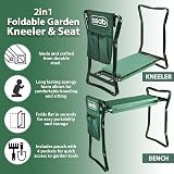 Albert Austin Foldable Garden Kneeler & Bench Stool with Tool Bag view 5