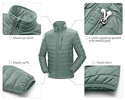 33,000ft Men's Lightweight Packable Insulated