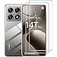 Suttkue for Xiaomi 14T Pro/Poco F7 Pro/Poco F7 Ultra Screen Protector(2 Pack),Scratch,Tempered Glass flim