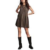 Lucky Brand Womens Lucky Brand Women's Collared Tiered Dress