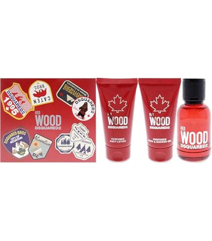 Amazon.com : Dsquared2 Green Wood Men 3.4oz EDT Spray, 5.0oz Bath