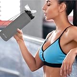 GOPPUS Stainless Steel Water Bottle 1L Double Wall Insulated with Straw view 6