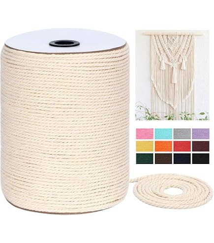 Cordão De Macramé Morado De 0118 In X 109 Yardas, Cuerda De | Frete Grátis