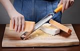 Deiss PRO Cheese Grater Razor Sharp Stainless Steel Blade Wide Dishwasher Safe view 6