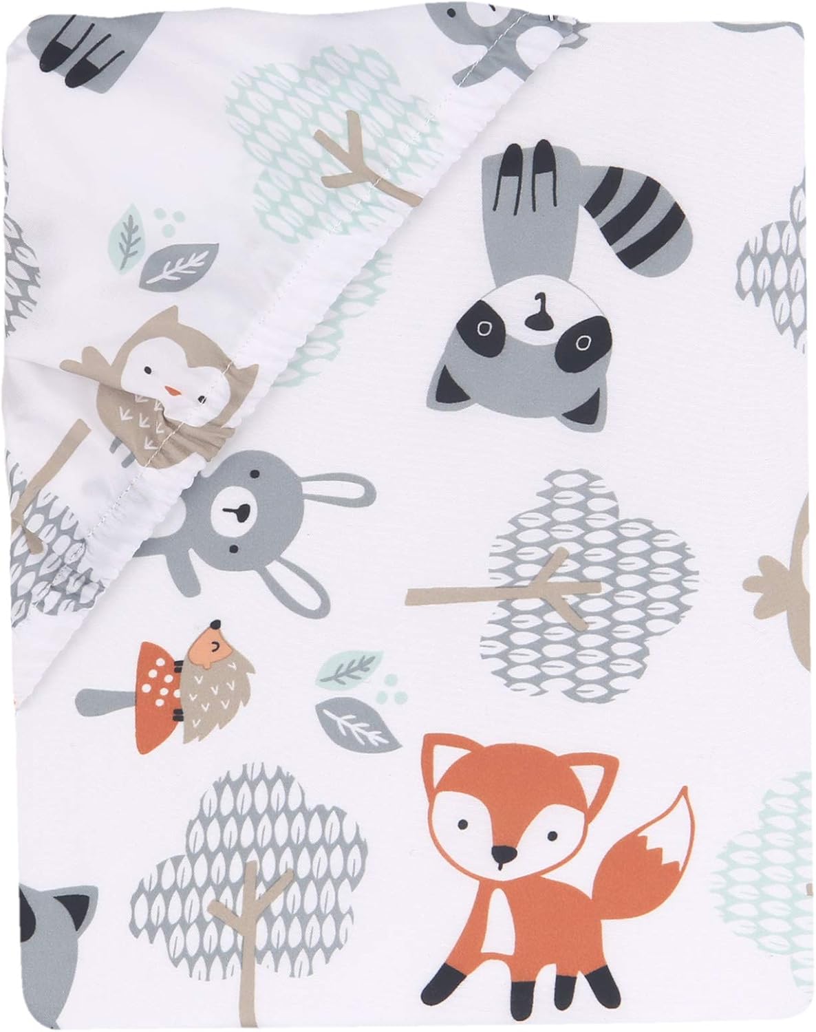 Bedtime Originals Woodland Friends 3Piece Crib Bedding Set, Multicolor : Baby