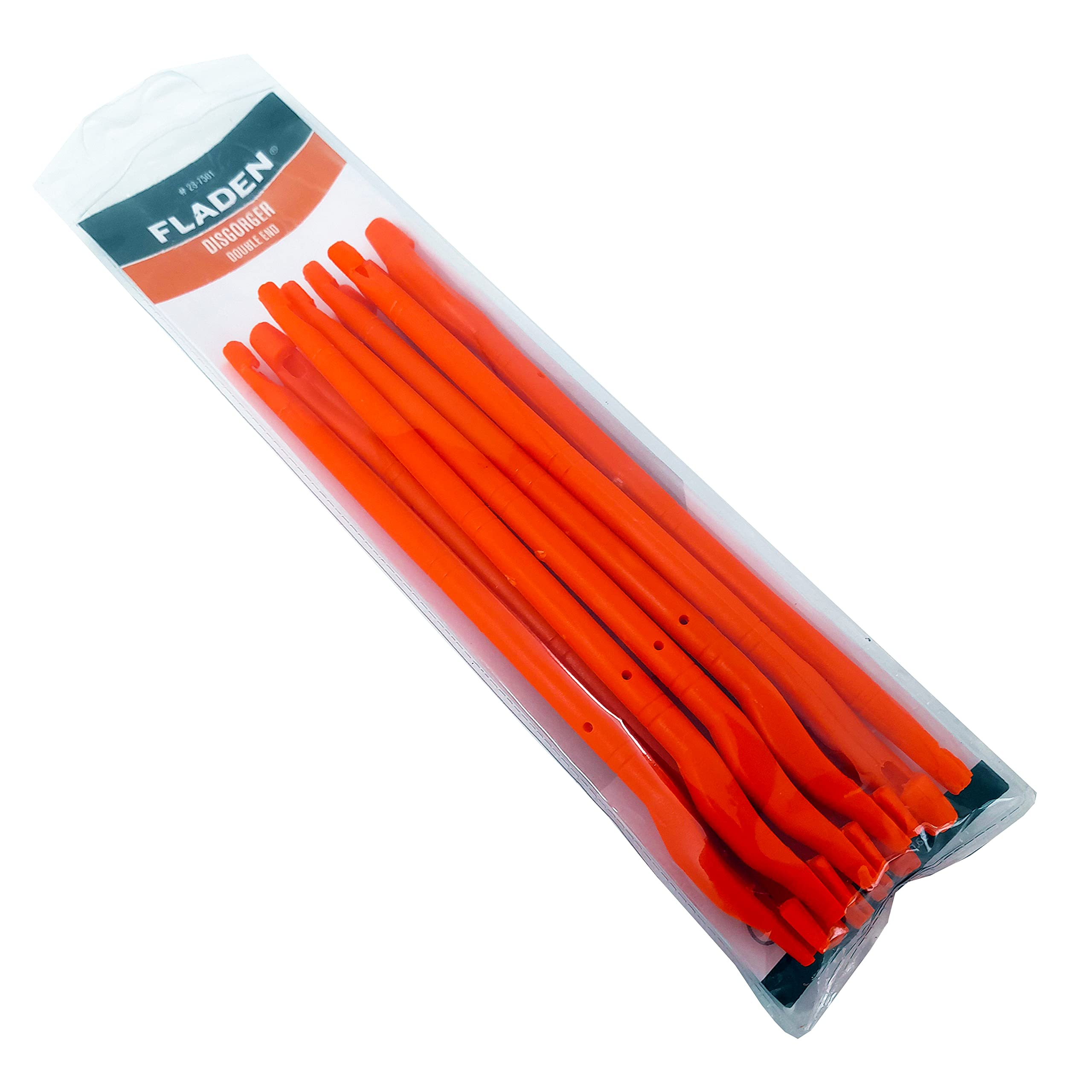 FLADEN Fishing - 10 Pack of 17cm Fishing Disgorgers for Unhooking and Removal of Hooks - Essential Terminal Tackle [28-7501]