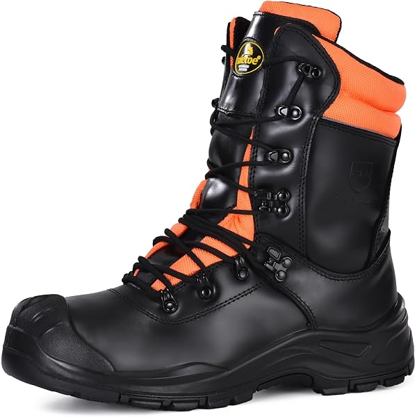Amazon.com: Arbpro EVO Safety Chainsaw Protective Boots - Size 8