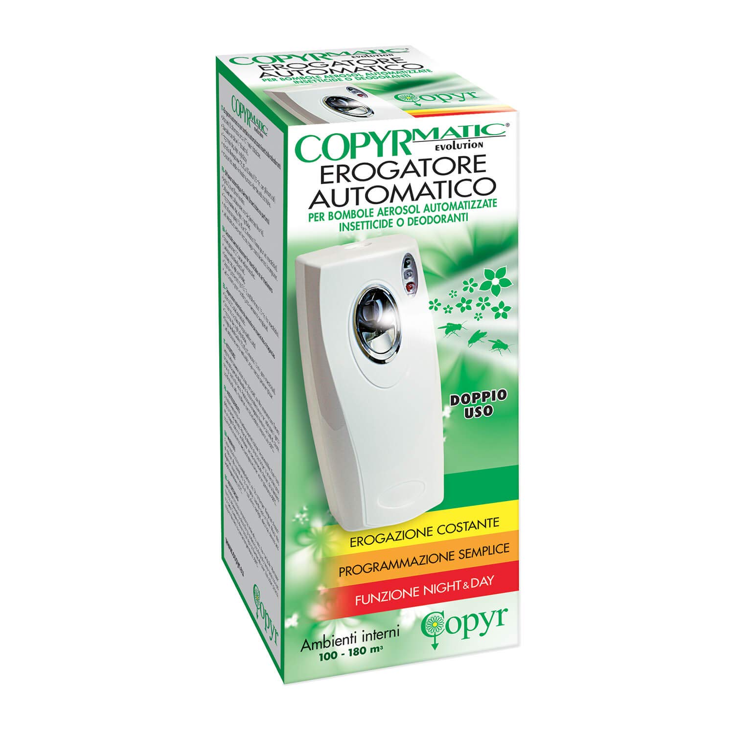 Copyr – Copyrmatic Evolution – Automatic Aerosol Diffuser for Day and Night