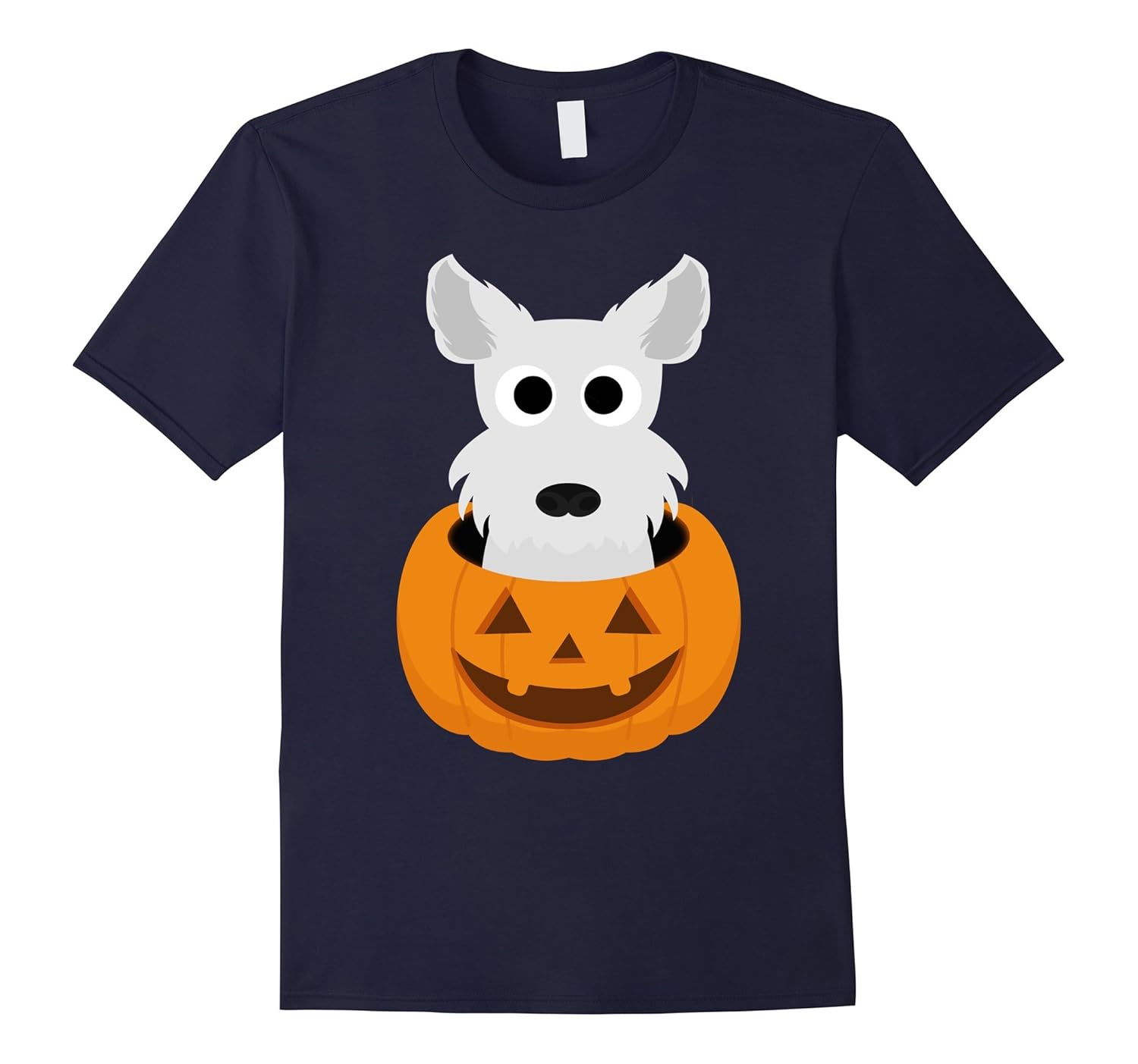 Halloween costume gifts Westie dog lover t shirt-ANZ