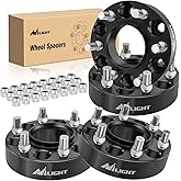 Nilight 6x135 Wheel Spacers for 2015-2022 Ford F150,1.5inch Wheel Spacers M14x1.5 Studs and 87.1mm Hub Bore Compatibility with 2015 2016 2017 2018 2019 2020 2021 2022 Expedition Navigator-4pcs