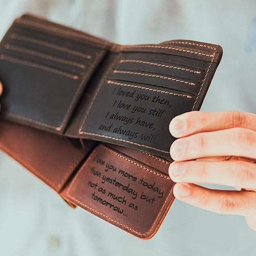 husband leather wallet