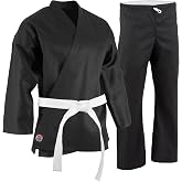 ProForce 6oz Student Karate Gi / Uniform - Black - Size 00