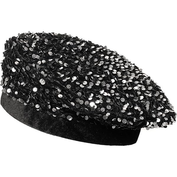 Bling Beret Hats for Women Color Paris Artist Cap  display picture 1