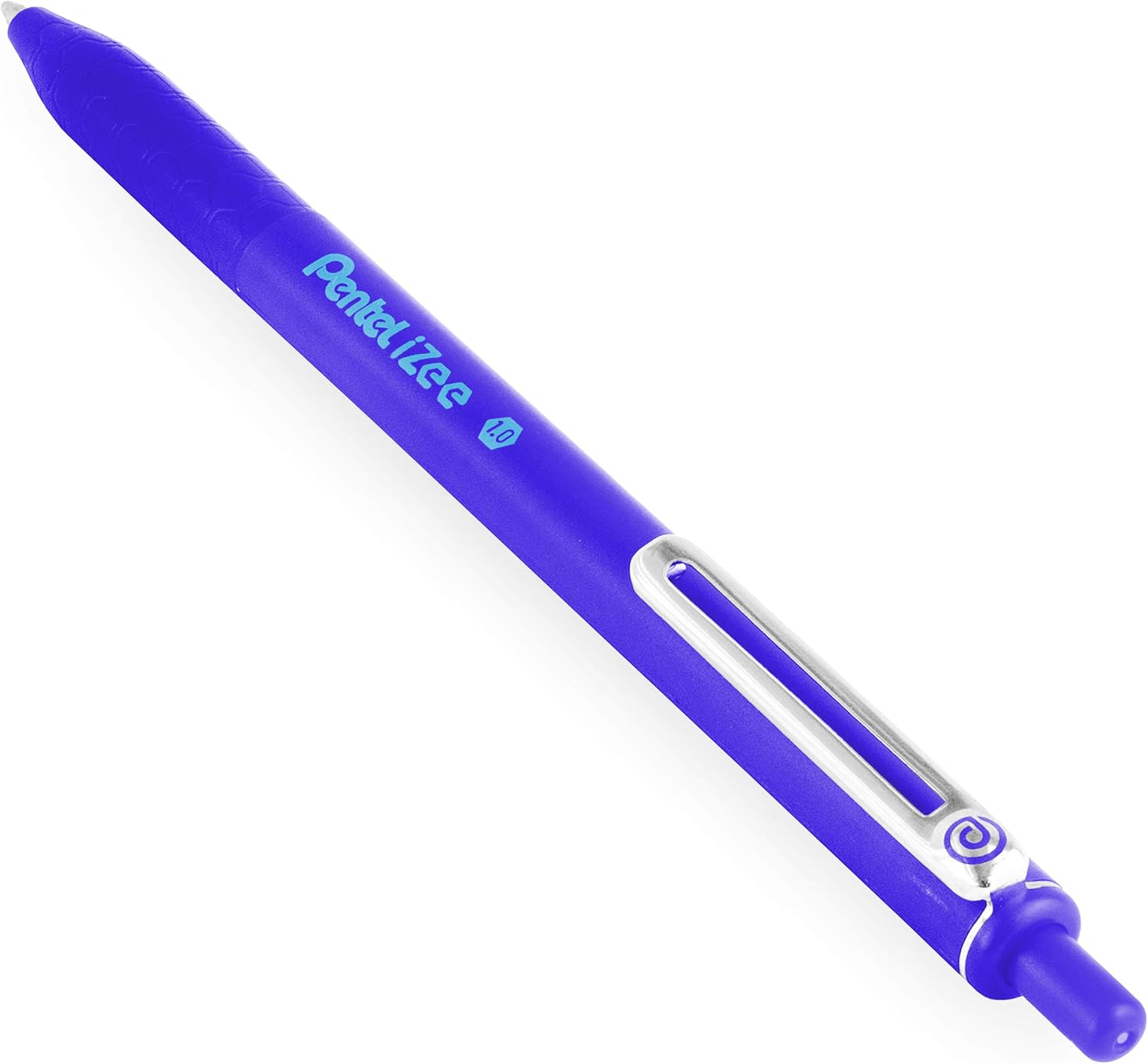 Pentel iZee BX470 Retractable Ballpoint Pen - 1.0mm - Blue - Pack of 14 - Image 5