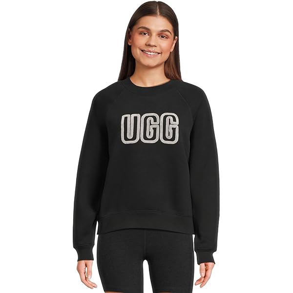 Amazon.com: UGG Men's UGGbraid Half Zip Sweatshirt, Black, S