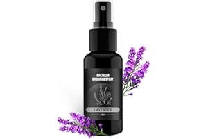 605Products Premium Dog Cologne & Odor Eliminator - Long Lasting Puppy Perfume, Deodorant & Grooming Spray with Essential Oils, 2oz Fresh Lavender