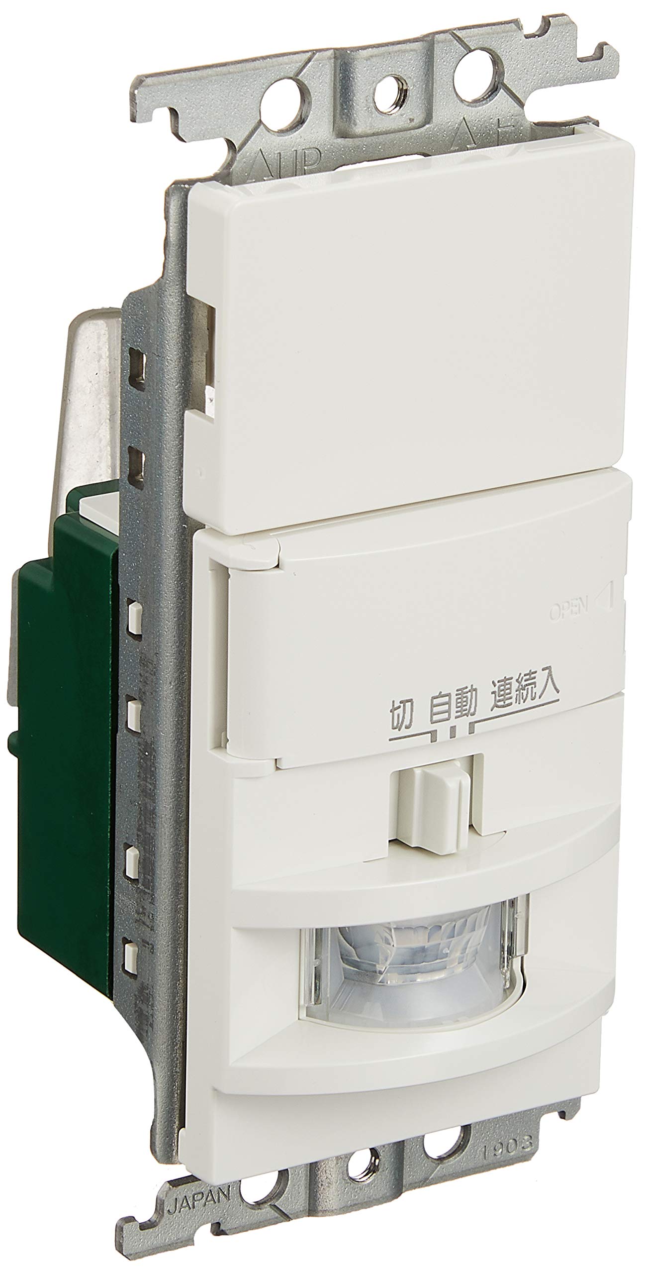 パナソニック(Panasonic) 壁取付熱線センサ付自動スイッチ ホワイト WTK1811WK商品画像