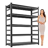 Metal Garage Shelving Unit, Heavy Duty 5-Tier