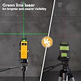 Prexiso Laser Level with Tripod 30 m Green Cross Line Self Leveling view 5