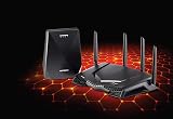 NETGEAR XRM570 Nighthawk Pro Gaming WiFi Router Mesh System Tri-Band DumaOS view 2