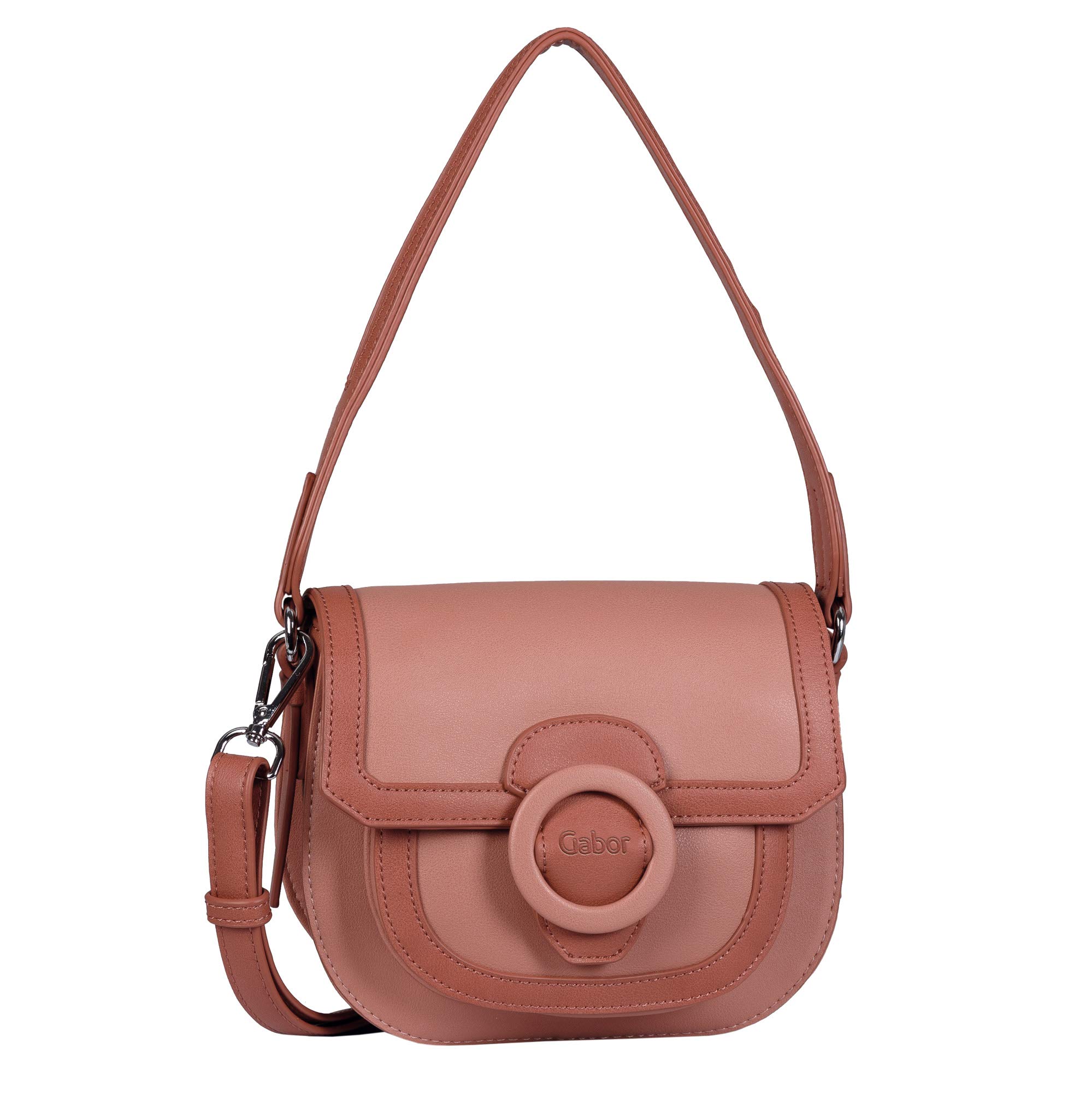 Gabor Women's Chiara, Rosewood, Flap Bag M no Zip
