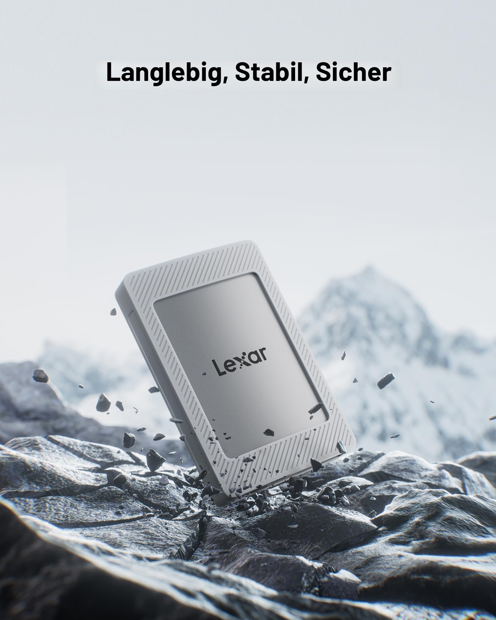 Lexar Portable SSD mit Magnetsatz 2TB, Externe SSD USB 3.2 Gen 2 bis zu 1050 MB/s Lesen und 1000 MB/s Schreiben, kompatibel mit iPhone 15/16, PC & Mac, Type-C-Laptops, Tablets, PS5, PS4 6