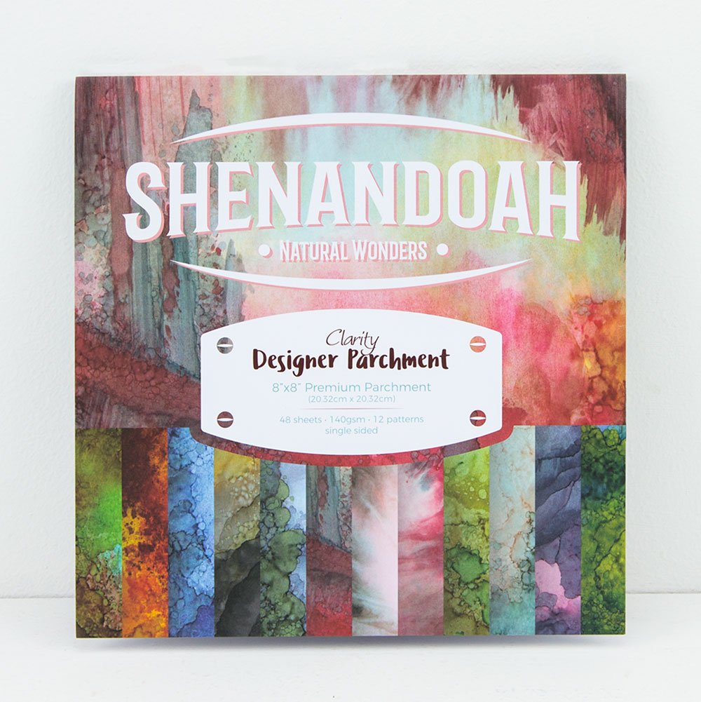 Clarity Designer Parchment: Shenandoah 8" x 8"