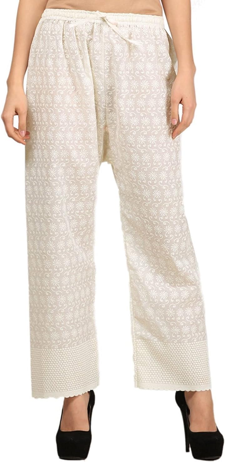 KIBA RETAIL Women's Straight Fit Plazzos