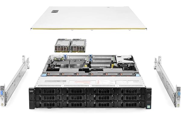 Dell PowerEdge R730xd Server 12-Bay LFF 2.60Ghz 28-Core 192GB RAM 14x Caddies (Renewed)