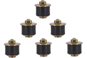 Dsnaduo 6 Pack Rubber Expansion Plug 1-1/8 inch to 1-1/4 inch 28mm -31mm Rubber Freeze Plug
