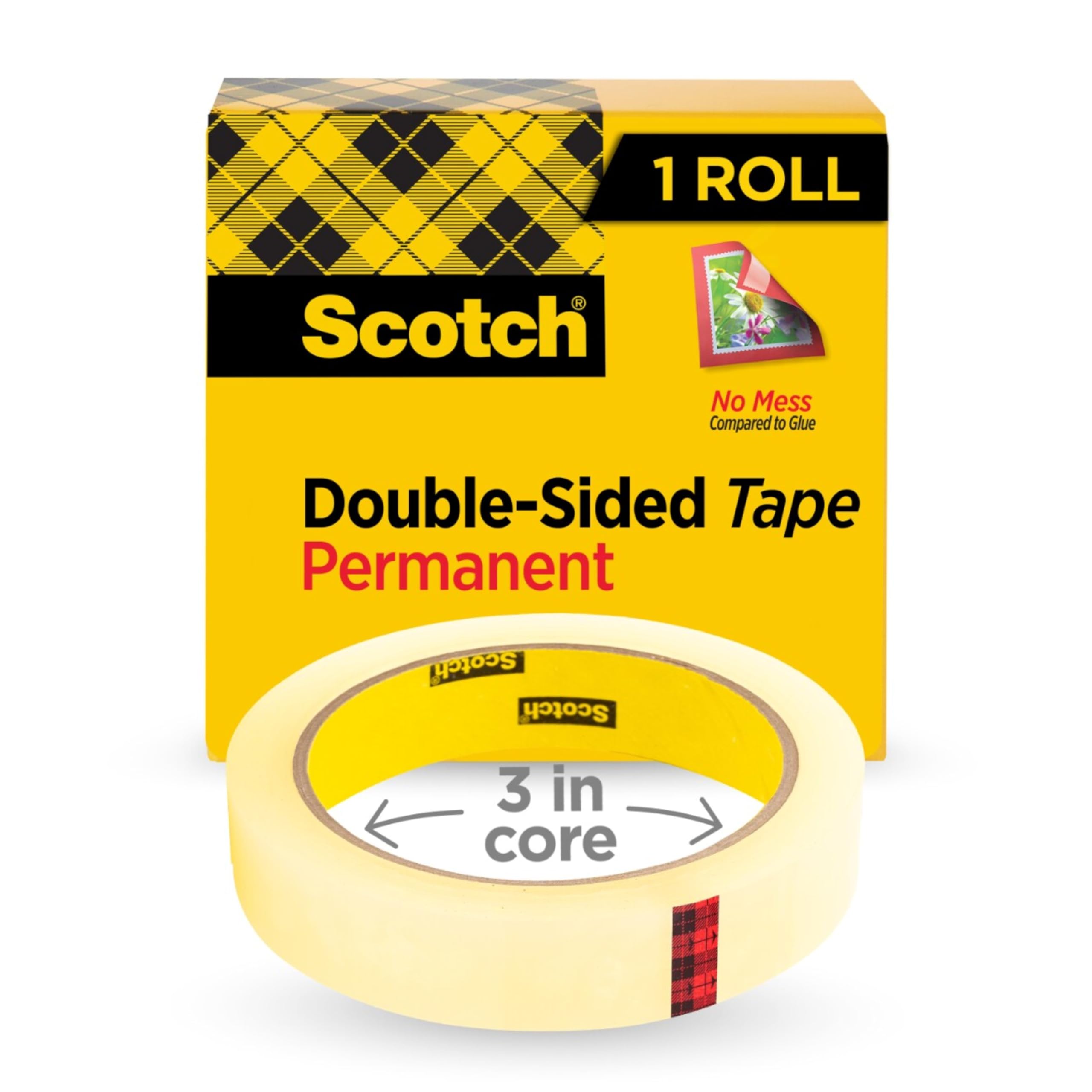 Scotch Double Sided Tape 665, 3/4-inch x 1296 Inches, Boxed