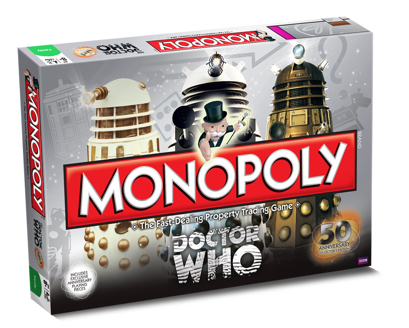 Monopoly 50th Anniversary Edition Doctor Who Games