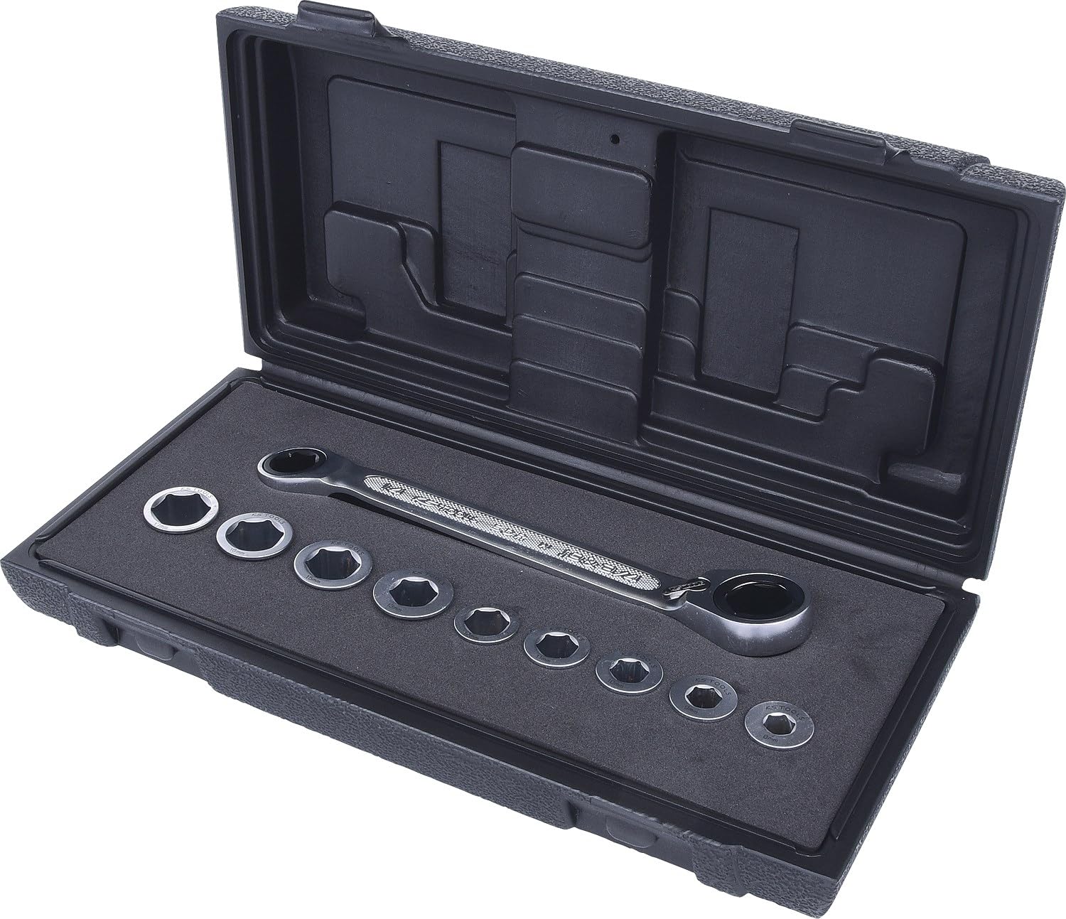 KS Tools 503.4645 8-17mm GearPlus Rev Ring Spanner Set (10 Pieces)