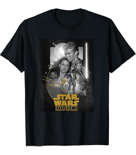 Amazon.com: Star Wars Episode I The Phantom Menace Group T-Shirt
