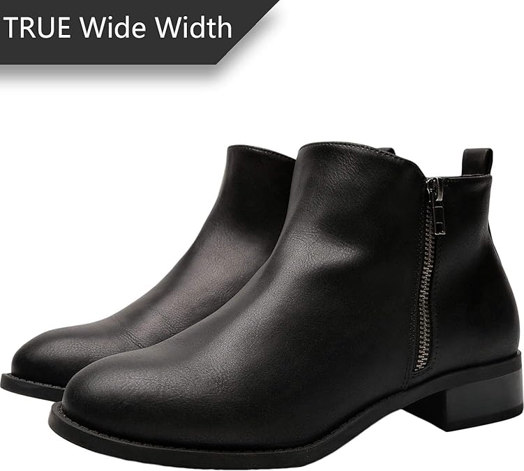 wide width ankle boots canada