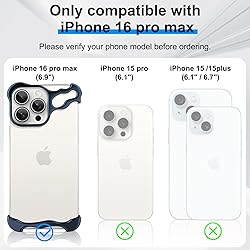 aidvaia Frameless Phone Case Compatible with iPhone